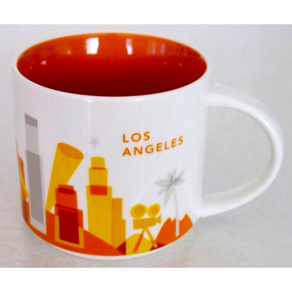 Starbucks 2016 Los Angeles You Are Here Collection Ceramic Coffee Tea Mug Cup